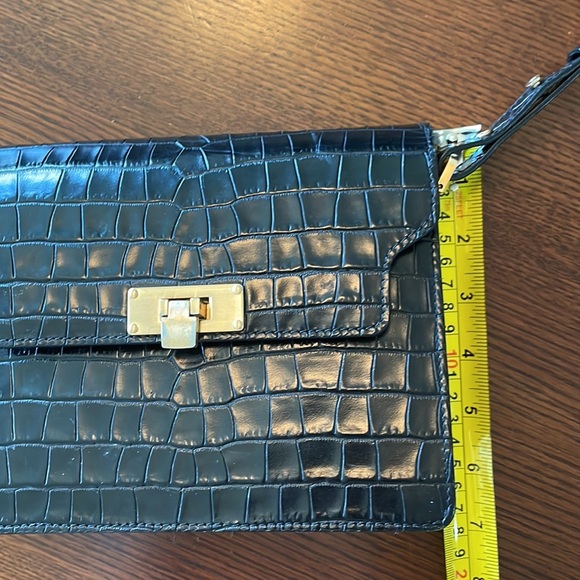 Marge Sherwood Classic Mini Bag. Black. 8” x 7”. - Picture 11 of 13